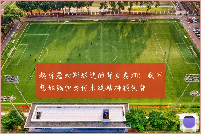 起诉詹姆斯球迷的背后真相：我不想讹钱但为何未提精神损失费
